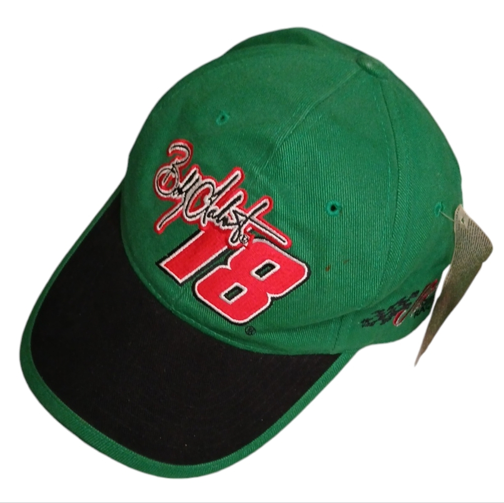 VTG Bobby Labonte Hat 90s NASCAR Racing Snapback Cap CINTAS NWT